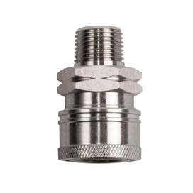 COUPLER, 3/8"QC MNPT SS BE# 85.300.108S