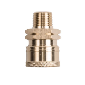 COUPLER; 3/8"QCx3/8"MNPT, BRASS, BOXED BE# 85.300.108BEP
