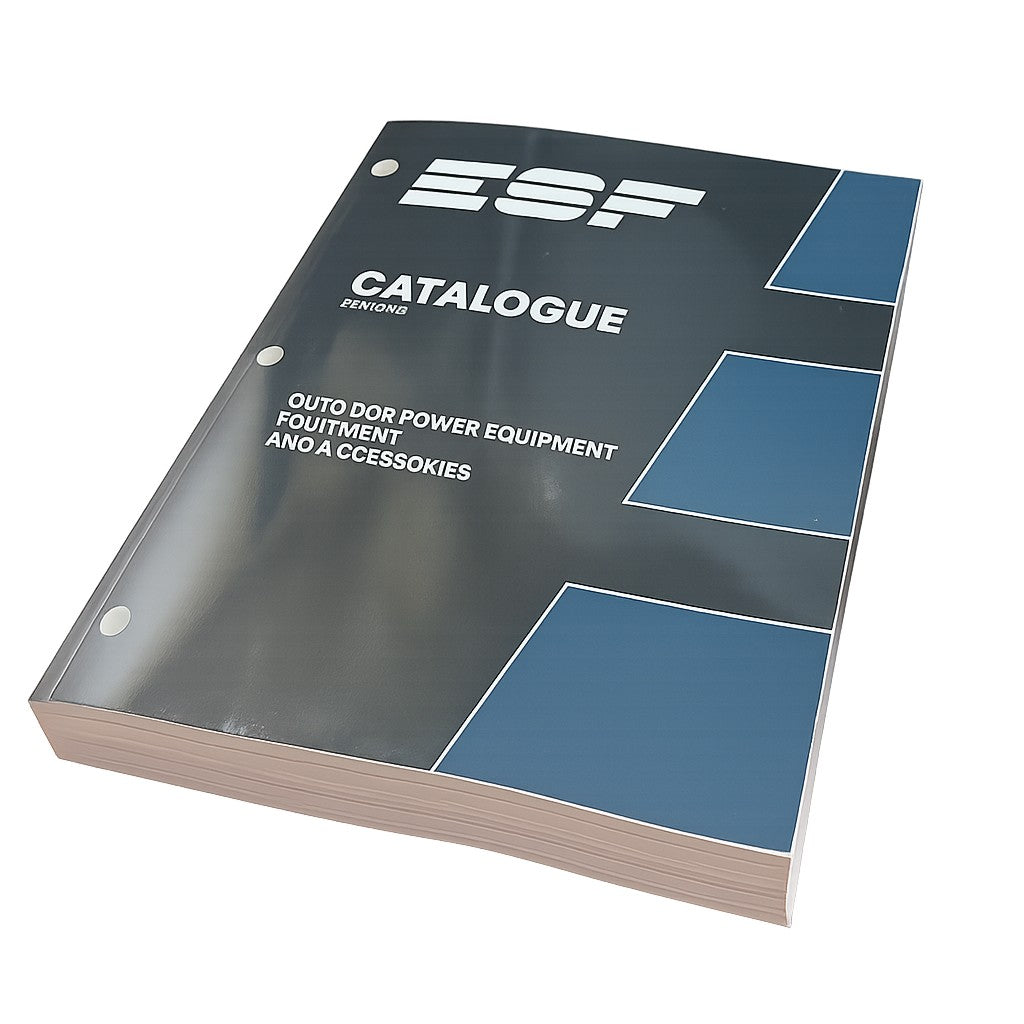 ESF Catalogue 2025 (English) – Equipements ESF