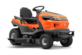 TRACTOR TS 222TDF, 764 CC HUSQ., 48" FABRICATED CLEAR CUT DECK
